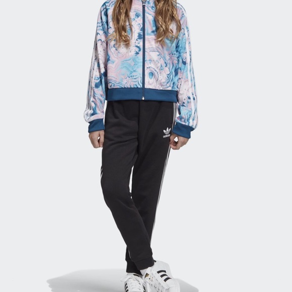 ADIDAS Rare like new GEODE Agate Marble Print Jacket - Picture 7 of 10